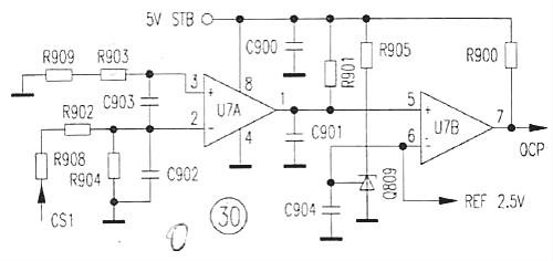 24V開關(guān)電源電路圖