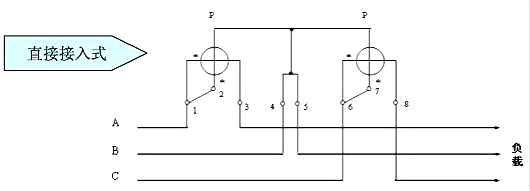 三相電表接線圖