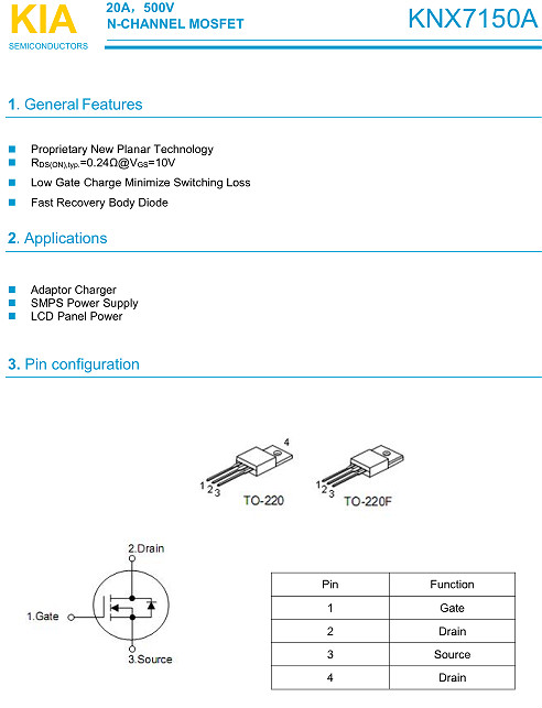 7150,20A/ 500V,KNX7150A