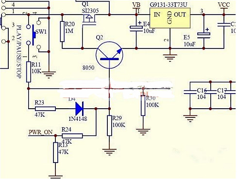 場效應(yīng)管穩(wěn)壓電路