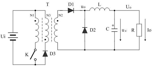 開關(guān)變壓器工作原理圖,正激式反激式變壓器-KIA MOS管