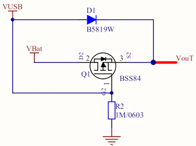 電源自動(dòng)切換,電路